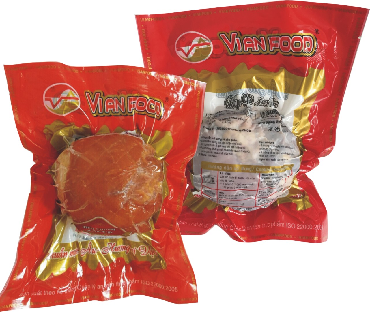 Bắp Giò xông khói: 500gr 